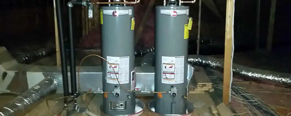 Tankless water heater installation for home hot water in Escondido, CA